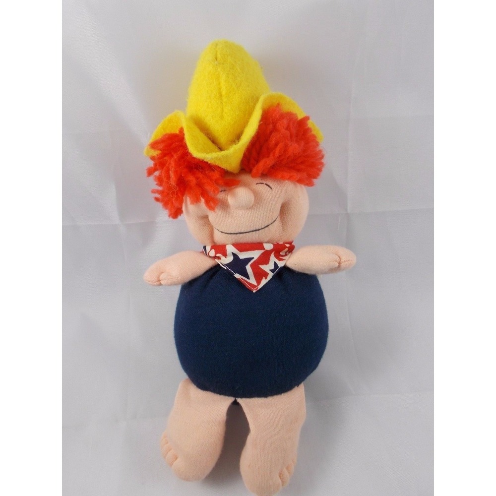 Kamar Cowboy Farmer Boy Man Plush 9.5 Inch‎ Stuffed toy
